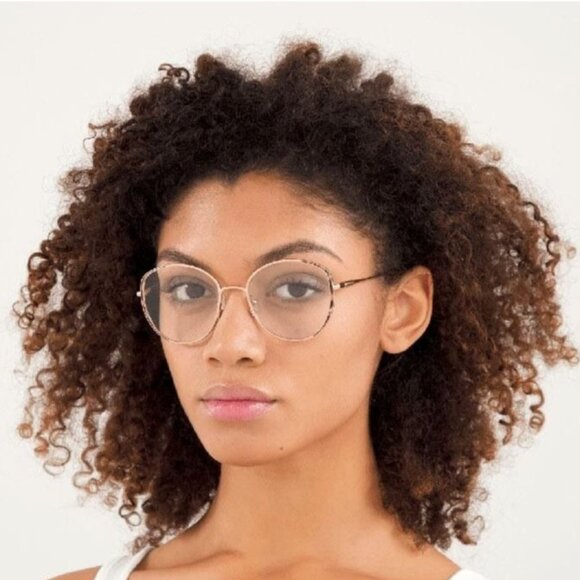 NEW CHLOE EYEGLASSES GOLD WOMEN EYEWEAR CHLOE CH0039O 002 - Picture 2 of 3